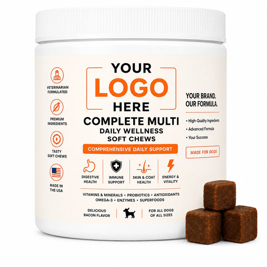 Private Label Complete Multi Canine Soft Chews